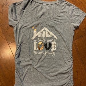 Motherhood Maternity Tshirt Adding More Love